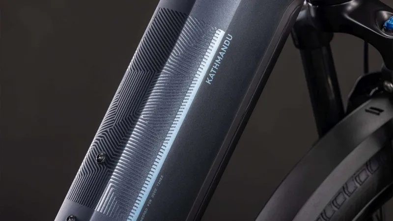 Cube Kathmandu Hybrid One EE 800Wh Electric Hybrid Bike in Metallicgrey and Grey-5