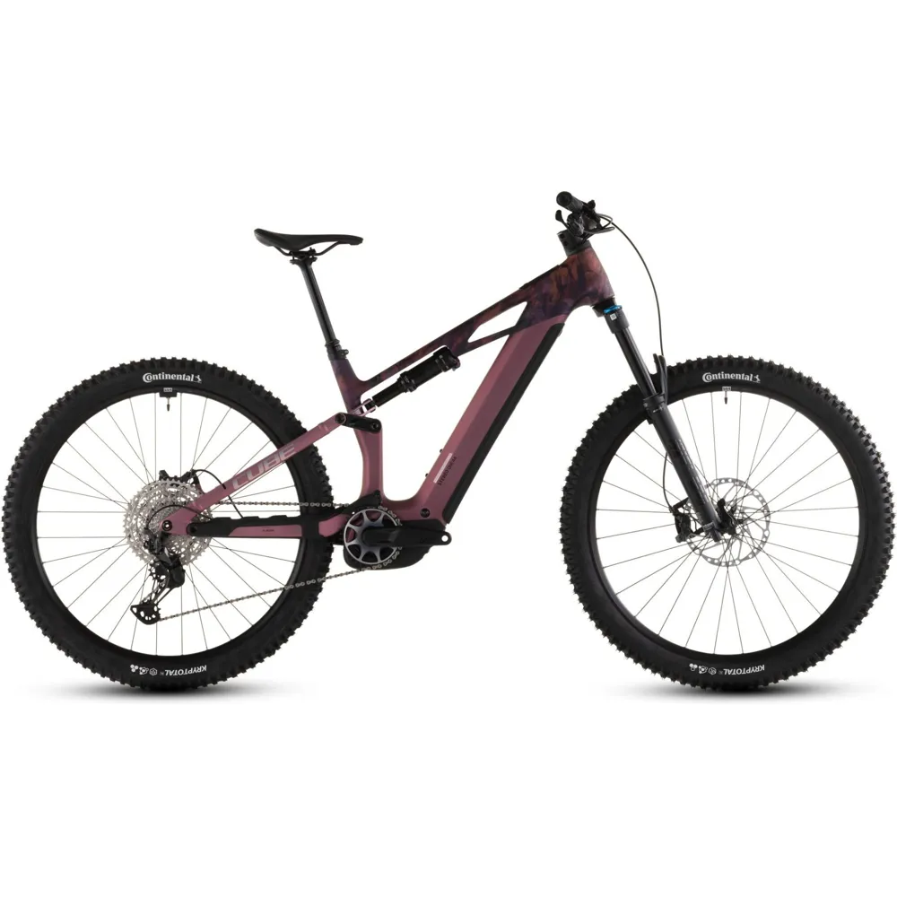 Team Cycles Cube Stereo Hybrid ONE44 HPC SLX 800Wh Electric Full Suspension Mountain Bike in Shiftblush and Art | Interest FREE Finance & Online Refund Policy.