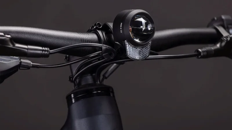 Cube Editor Hybrid Pro FE 400Wh Electric Hybrid Bike in Coal and Prism-5