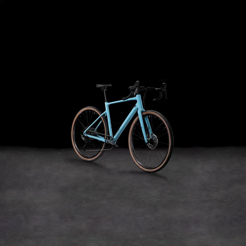 Cube Nuroad Pro Gravel Bike in Mayablue and Black-6