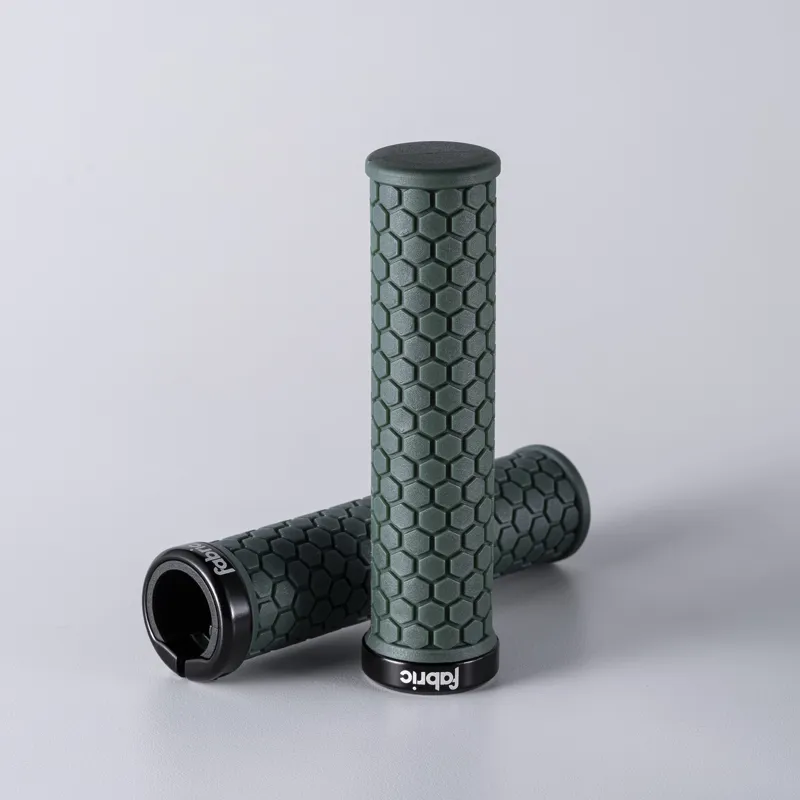 Fabric FHG-01 Honey Mountain Bike Grips in Dark Green-3