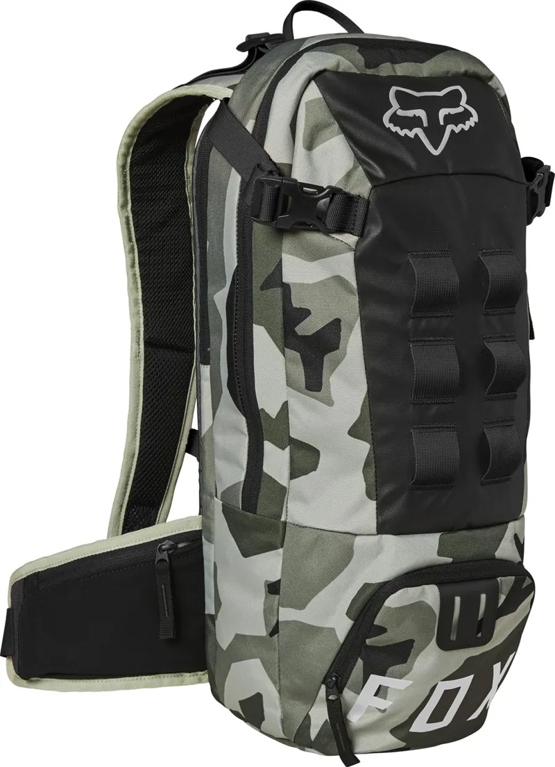 Fox MTB Utility 18L Hydration Backpack in Camo Green