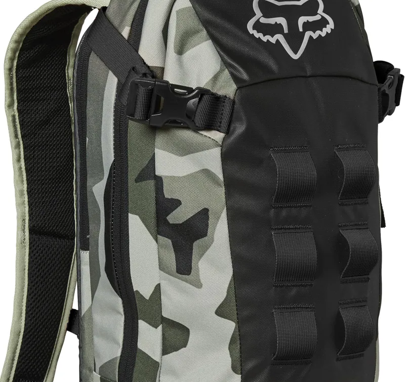 Fox MTB Utility 18L Hydration Backpack in Camo Green-6