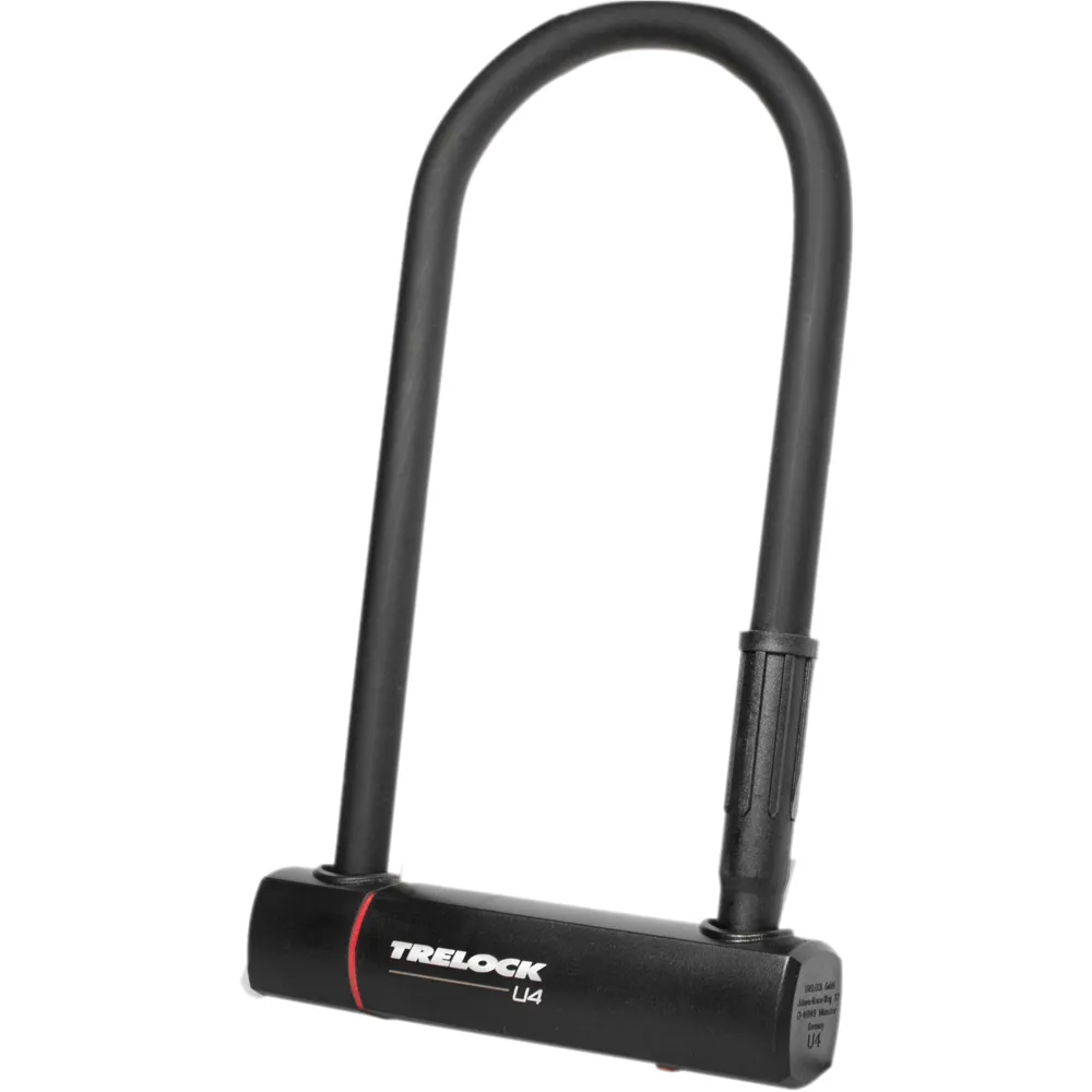 Team Cycles Trelock Silver Sold Secure U4 Lock | Interest FREE Finance & Online Refund Policy.