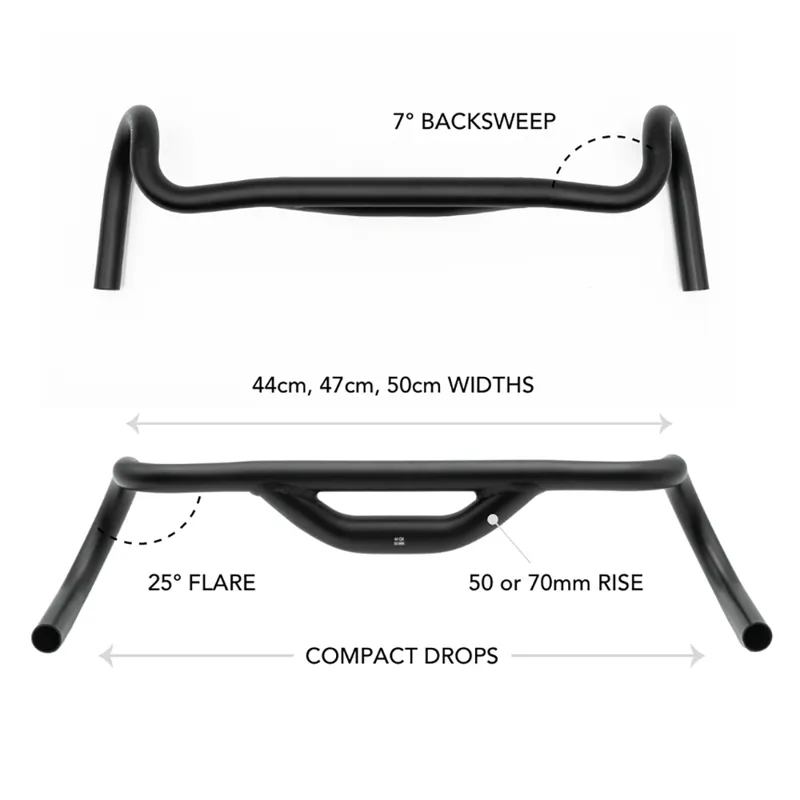 Redshift Top Shelf Handlebar - 70mm Rise-1
