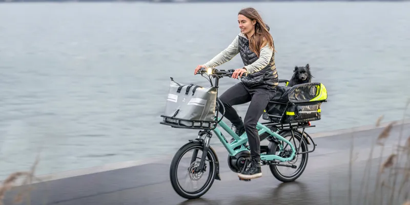 Tern HSD P10 Gen 2 545Wh Electric Cargo Bike in Green-1