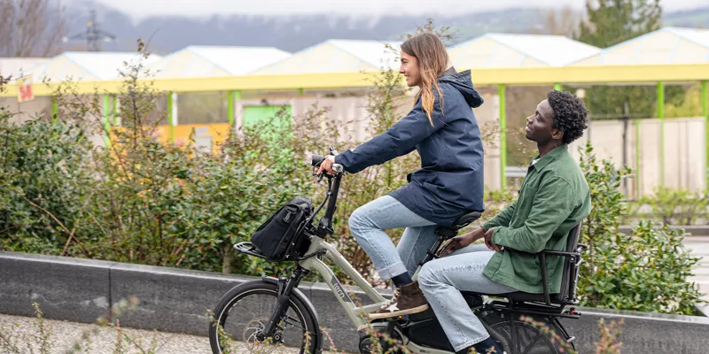 Tern HSD P10 Gen 2 545Wh Electric Cargo Bike in Green-2