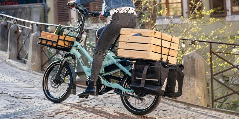 Tern HSD P10 Gen 2 545Wh Electric Cargo Bike in Green-4