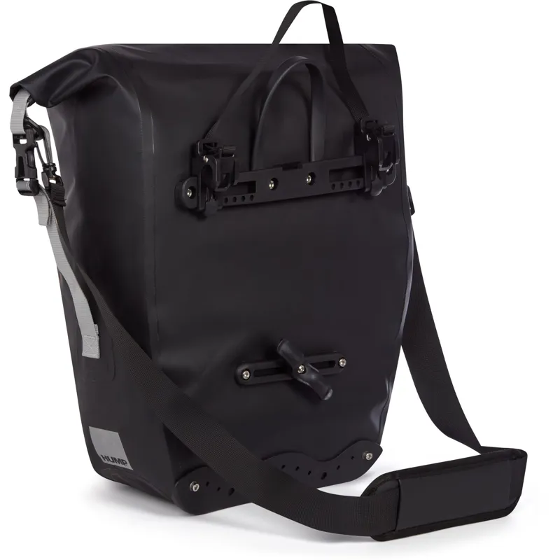 Hump Reflective Waterproof Single Pannier in Black - 30L-1