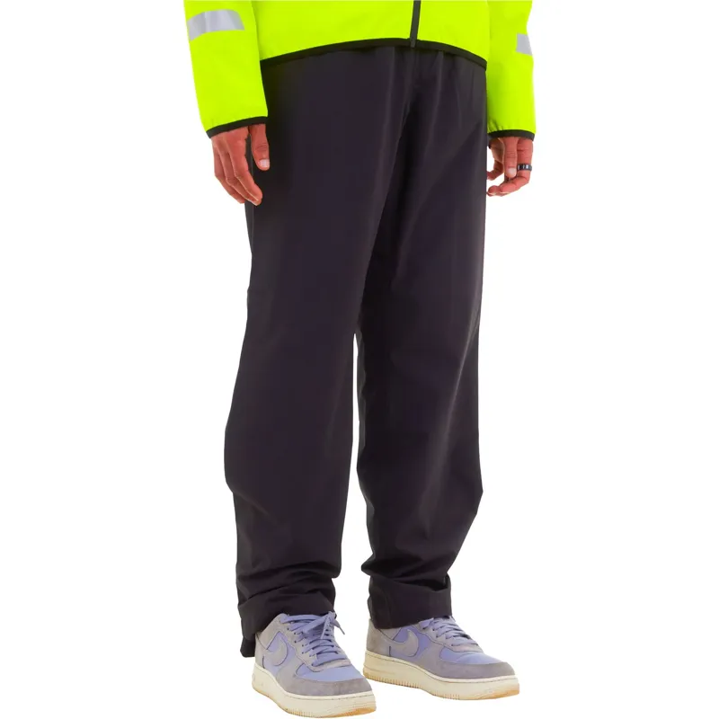Madison Unisex Reflect Waterproof Overtrouser in Black-5