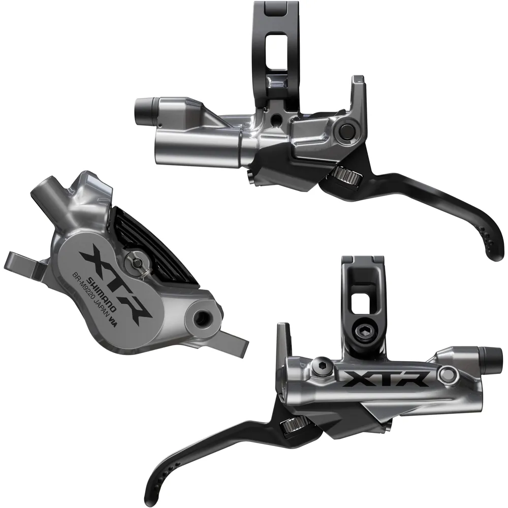 Team Cycles Shimano M9220 XTR 4 pot bled brake levers and callipers front and rear SET | Interest FREE Finance & Online Refund Policy.