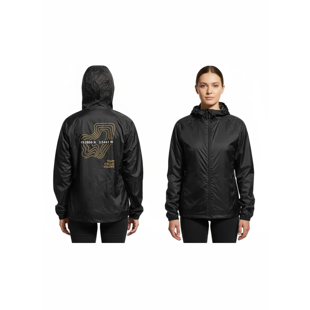 Team Cycles Kielder Forest Pack Away Waterproof Jacket in Black | Interest FREE Finance & Online Refund Policy.