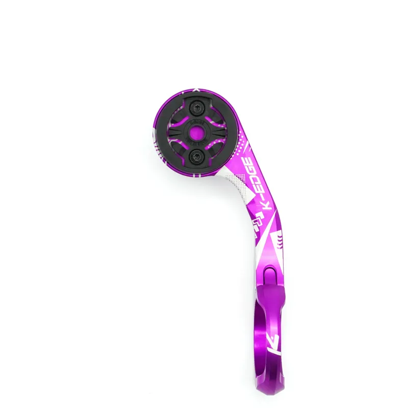 K Edge Limited Edition Garmin and Wahoo Max XL Combo Mount in Purple - 31.8mm