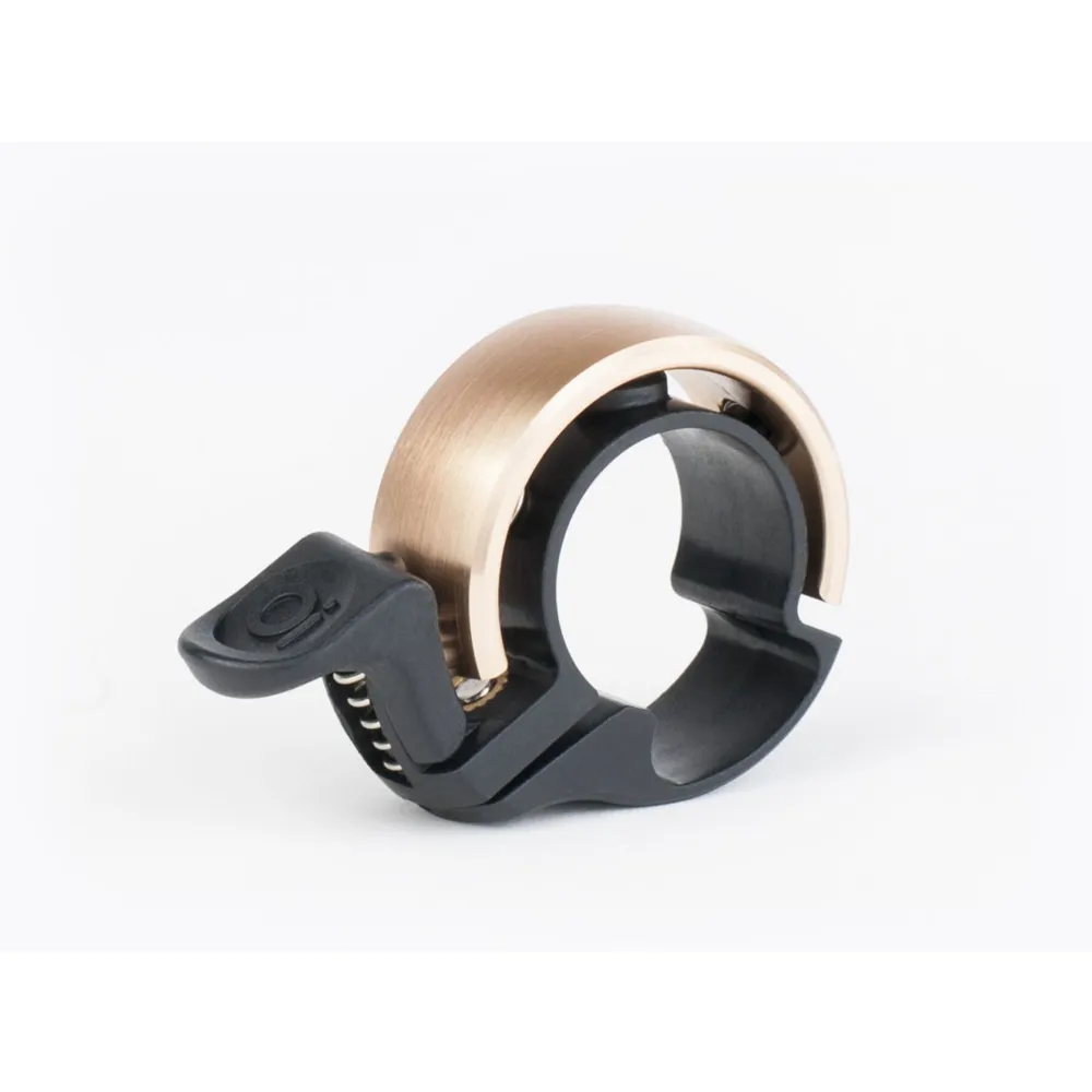 Team Cycles Knog Oi Classic Small Bicycle Bell in Brass | Interest FREE Finance & Online Refund Policy.