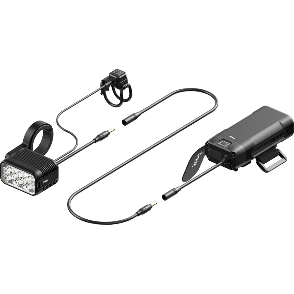 Team Cycles Knog Blinder X 1800 Front Bike Light and 10000 mAh Battery Pack | Interest FREE Finance & Online Refund Policy.