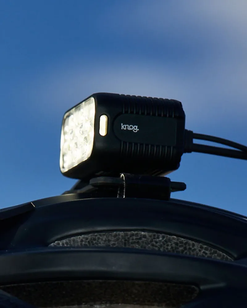 Knog Blinder X 2300 Front Bike Light and 10000 mAh Battery Pack with Helmet Kit-10