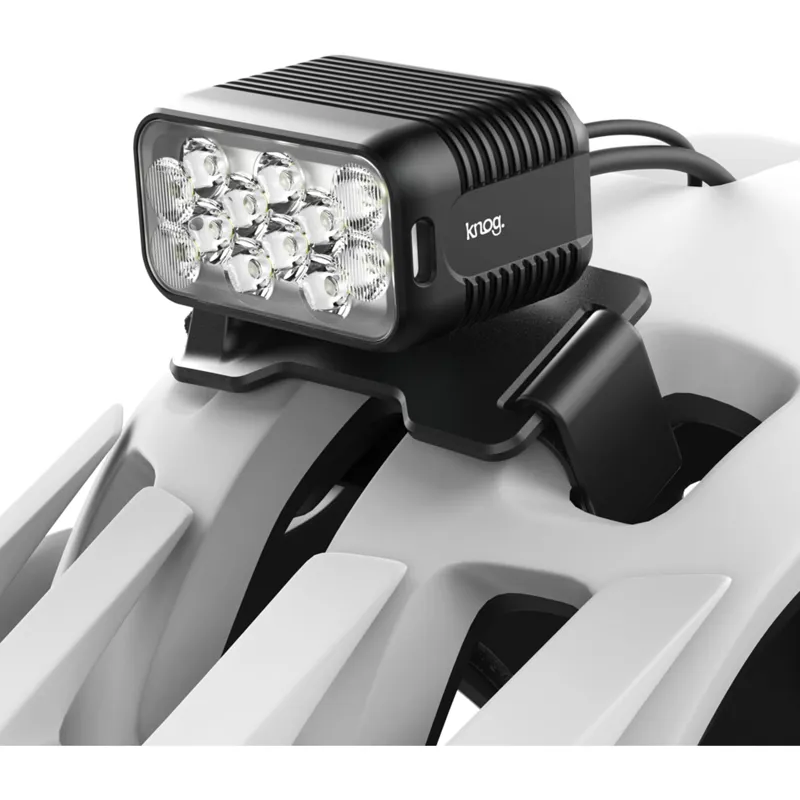 Knog Blinder X 2300 Front Bike Light and 10000 mAh Battery Pack with Helmet Kit-1