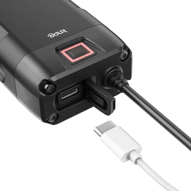 Knog Blinder X 2300 Front Bike Light and 10000 mAh Battery Pack with Helmet Kit-7