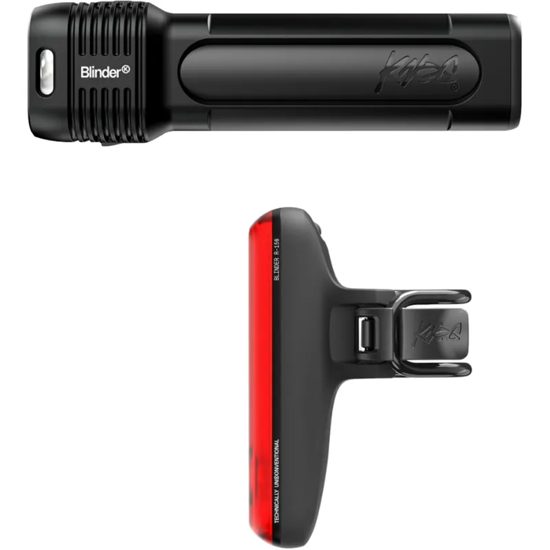 Knog Blinder Pro 1400 Front and R150 Rear Rechargeable Cycling Light Set-1