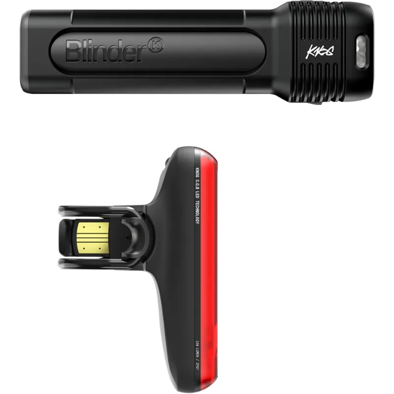 Knog Blinder Pro 1400 Front and R150 Rear Rechargeable Cycling Light Set-4