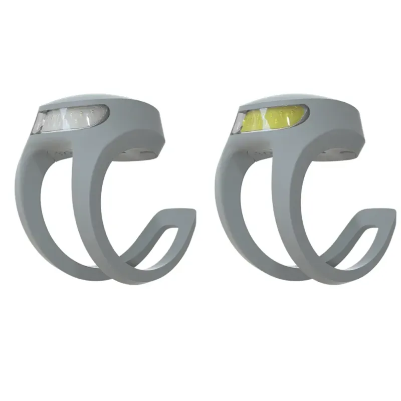Knog Frog V3 Light Twin Pack in Grey-1