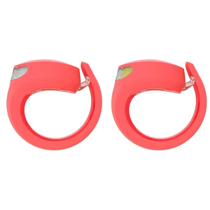 Knog Frog V3 Light Twin Pack in Coral-2