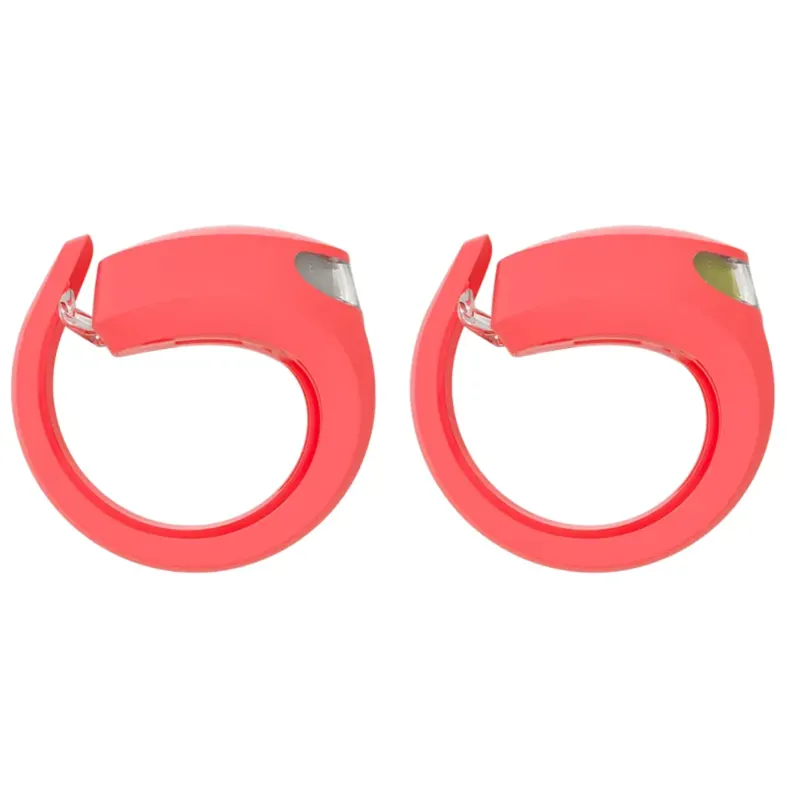 Knog Frog V3 Light Twin Pack in Coral-3