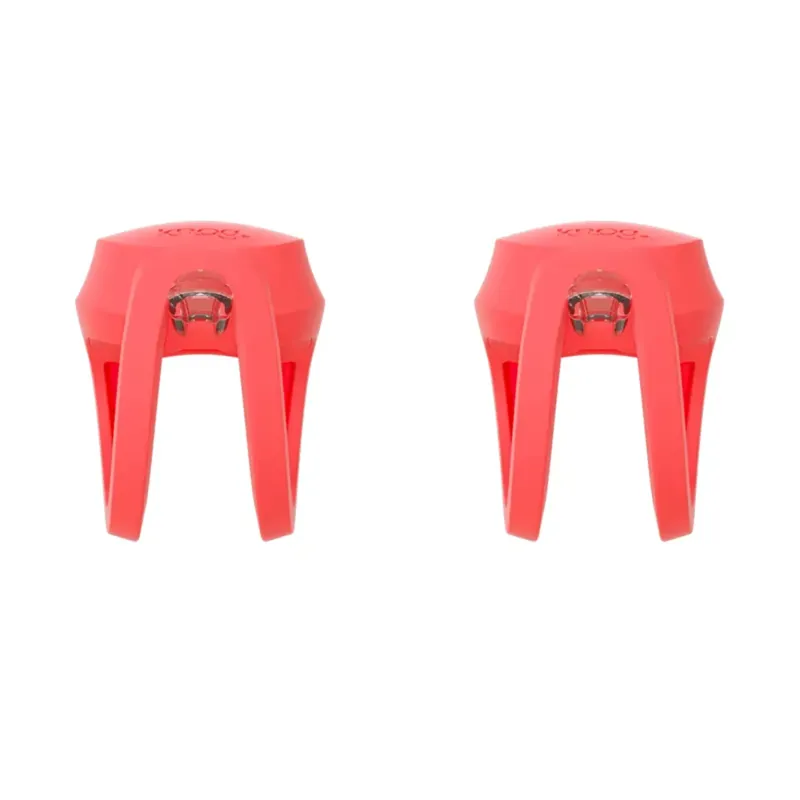 Knog Frog V3 Light Twin Pack in Coral-4