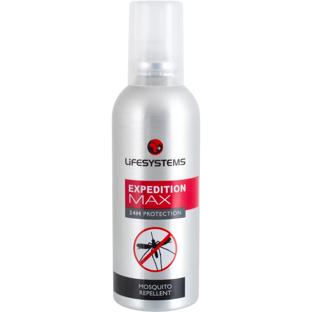 Team Cycles Lifesystems Expedition MAX Mosquito Repellent - 100ml | Interest FREE Finance & Online Refund Policy.