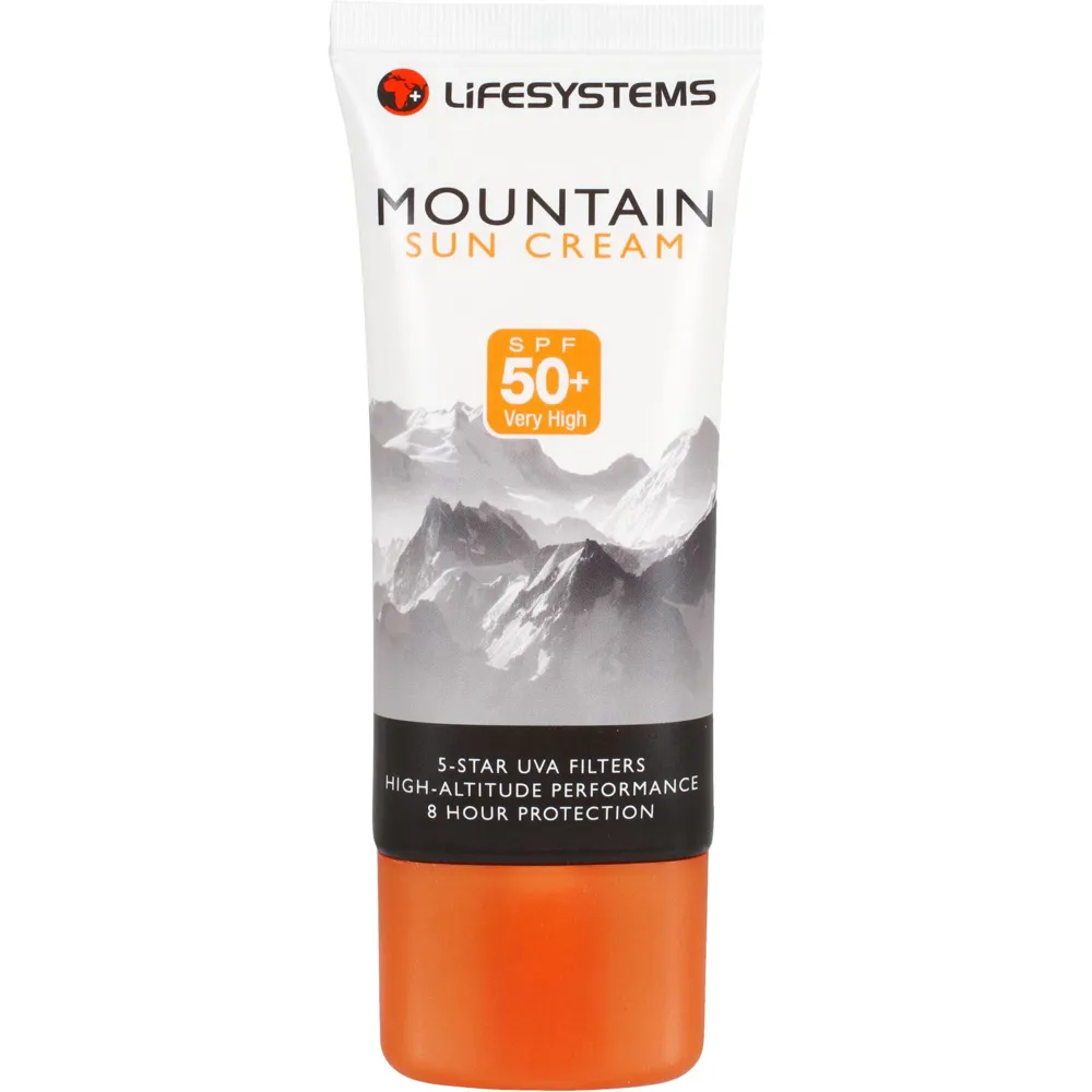 Team Cycles Lifesystems LiFESYSTEMS Mountain SPF 50+ Sun Cream 50ml | Interest FREE Finance & Online Refund Policy.