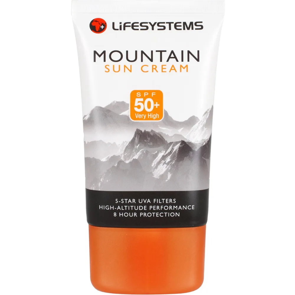 Team Cycles Lifesystems LiFESYSTEMS SPF50+ Mountain Sun Cream - 100ml | Interest FREE Finance & Online Refund Policy.