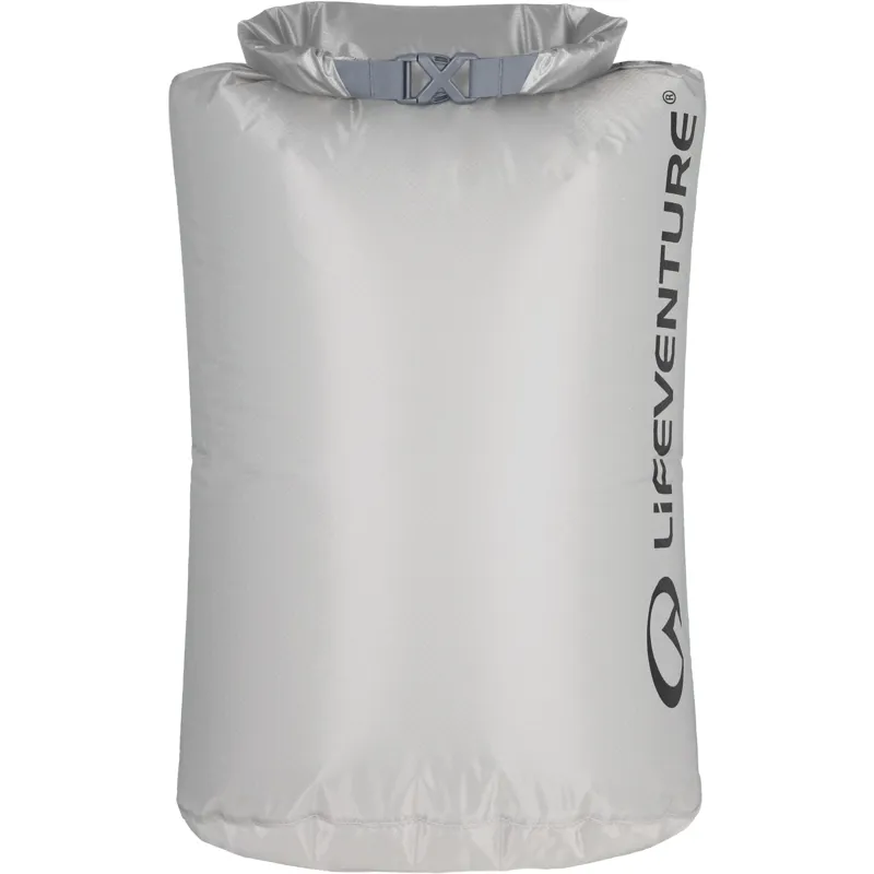 Lifeventure Ultralight Dry Bag in Grey - 15 Litres