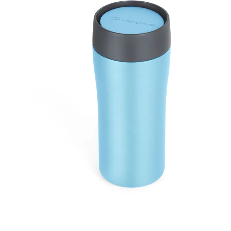 Lifeventure One Touch Thermal Mug in Blue - 350ml