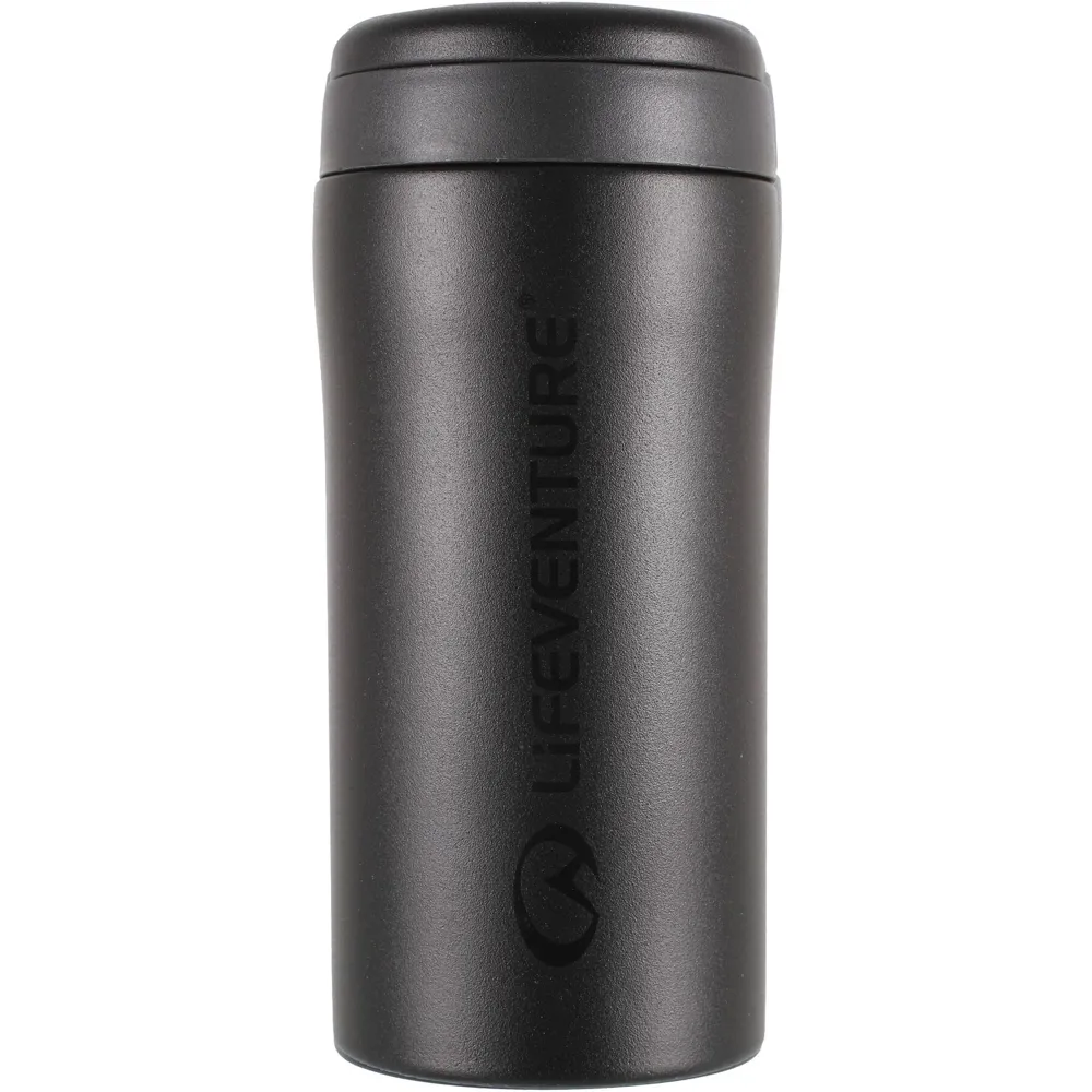 Team Cycles Lifeventure LiFEVENTURE Thermal Mug in Matte Black - 300ml | Interest FREE Finance & Online Refund Policy.