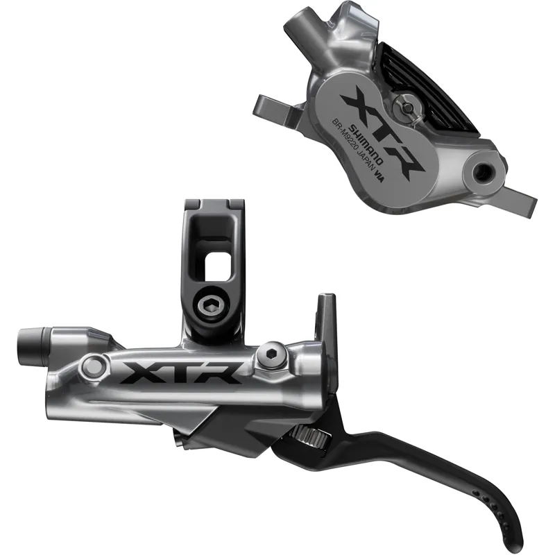 Shimano XTR BL-M9220 4 Pot Bled Rear Left Hydraulic Brake Lever and Post Mount Calliper