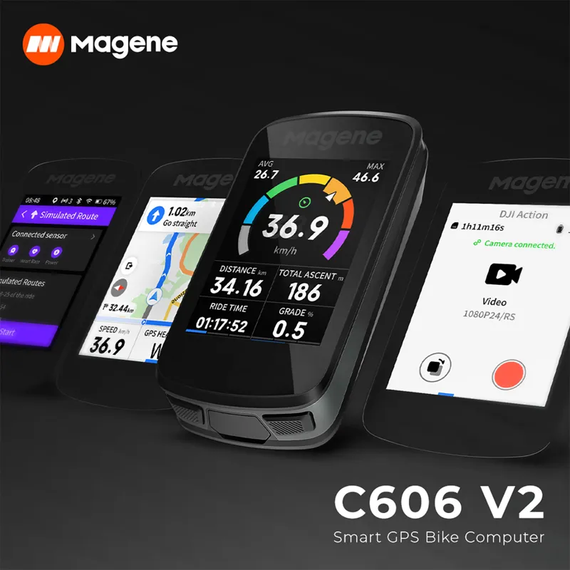 Magene C606 V2 Smart GPS Bike Computer-4