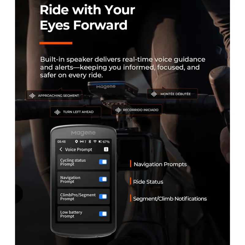 Magene C706 Smart GPS Bike Computer-8