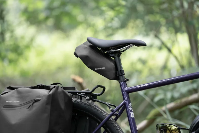 Madison Roam Waterproof Small Saddle Bag in Black - 0.5L-4