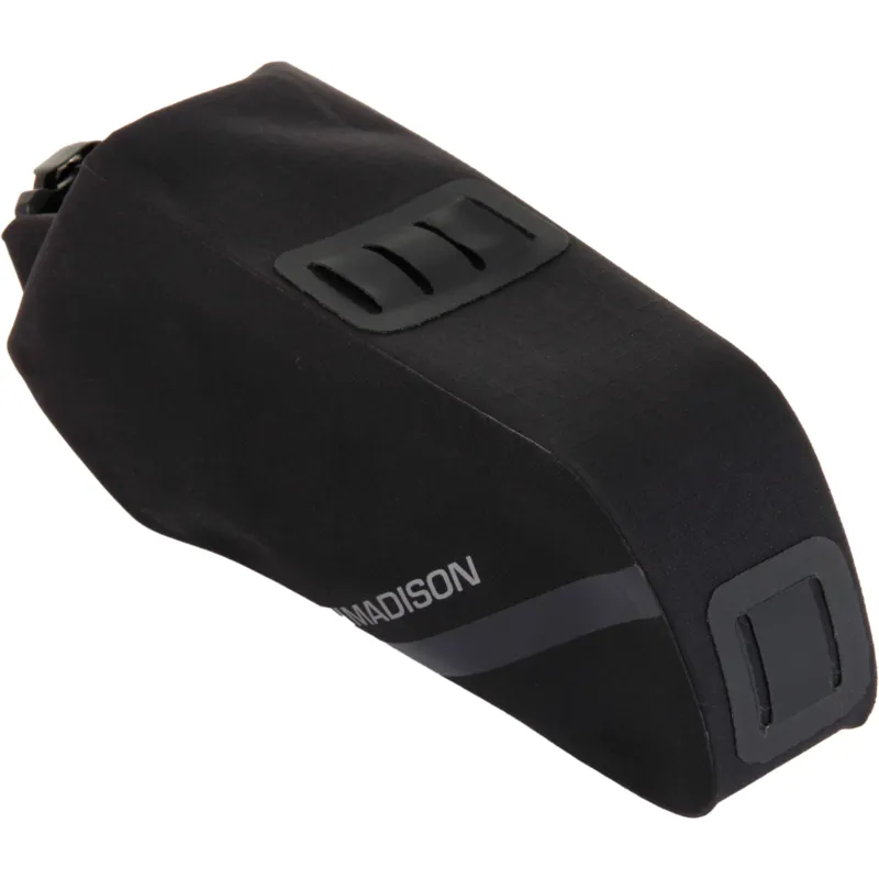 Madison Roam Waterproof Medium Saddle Bag in Black - 0.7L-1