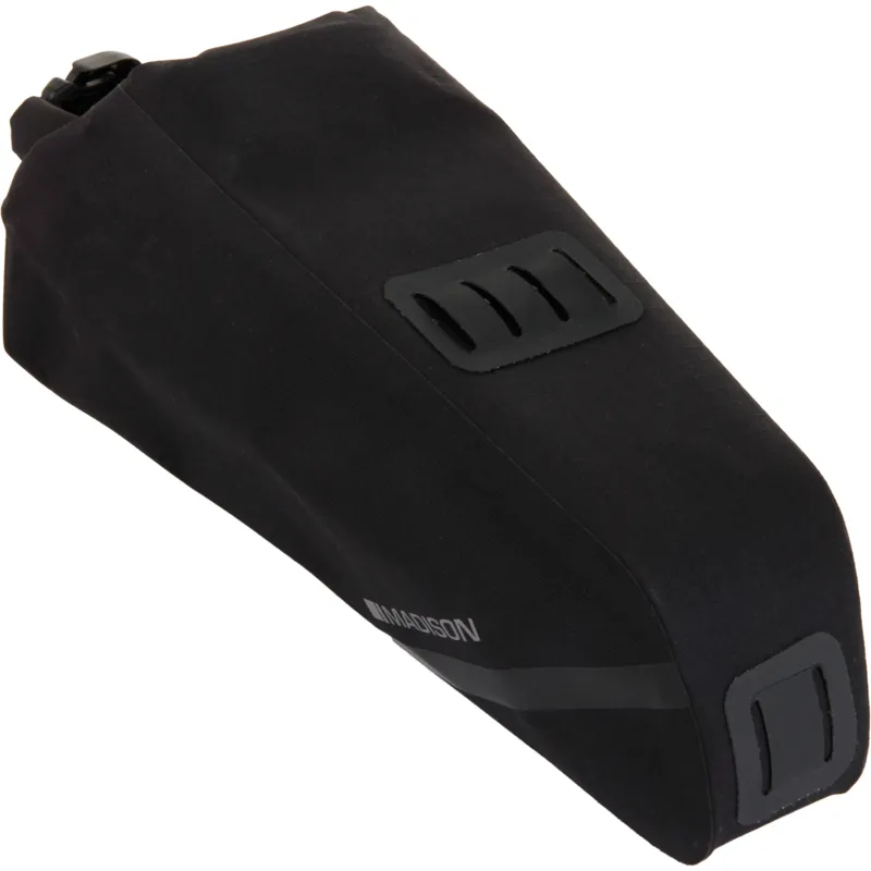 Madison Roam Waterproof Large Saddle Bag in Black - 1L