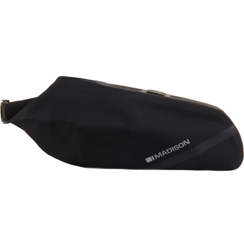 Madison Roam Waterproof Large Saddle Bag in Black - 1L-1