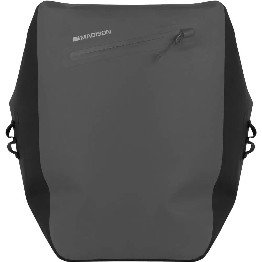 Team Cycles Madison Bags Madison Roam Waterproof Pannier Bag in Phantom - 30L | Interest FREE Finance & Online Refund Policy.
