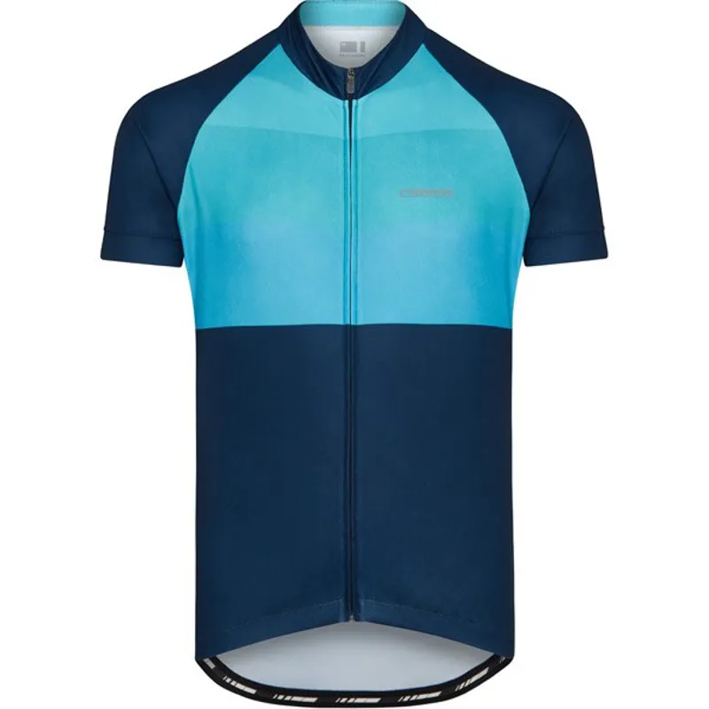 Madison Peloton Short Sleeve Mens Jersey in Blue