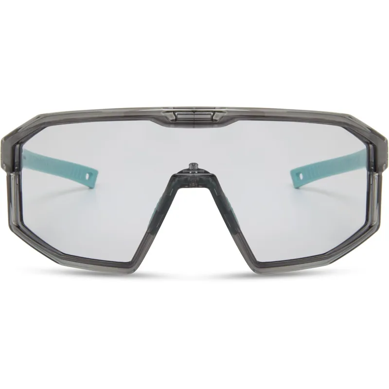 Madison Enigma Sunglasses in Crystal Gloss Smoke with Photochromic Cat 1-3 Lens-3