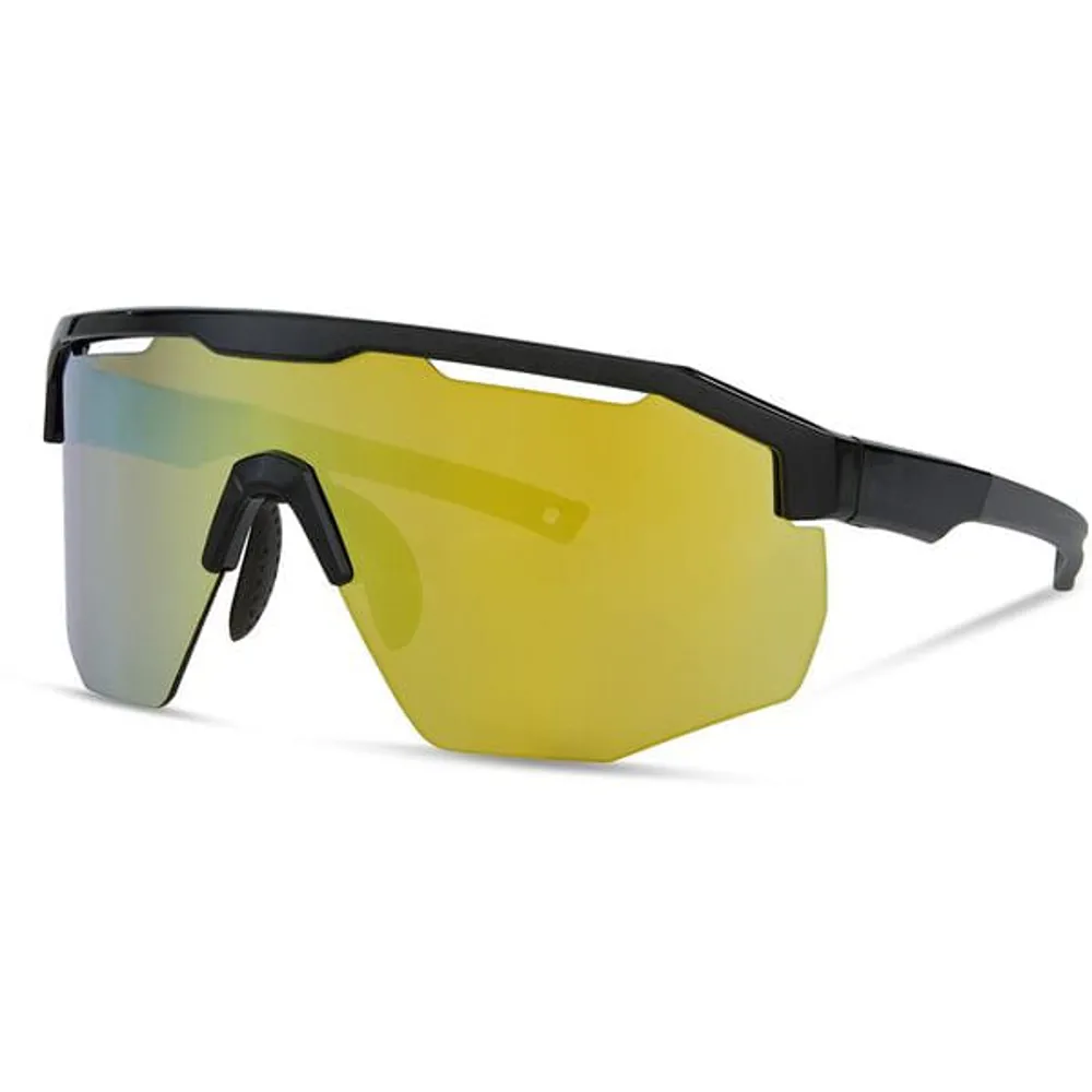 Team Cycles Madison Cipher Glasses in Gloss Black and Bronze Mirror | Interest FREE Finance & Online Refund Policy.