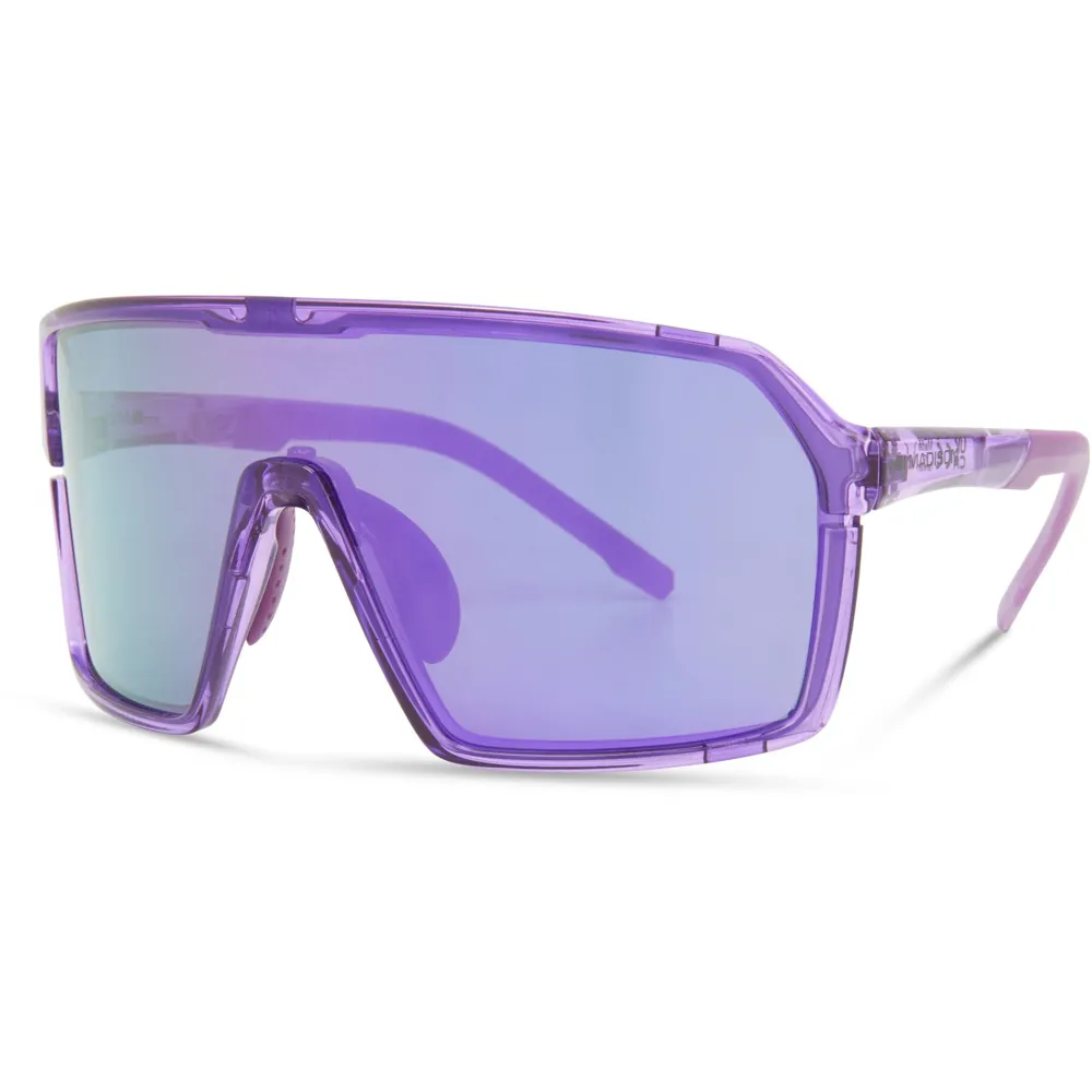 Team Cycles Madison Eyewear Madison Crypto Sunglasses in Purple | Interest FREE Finance & Online Refund Policy.