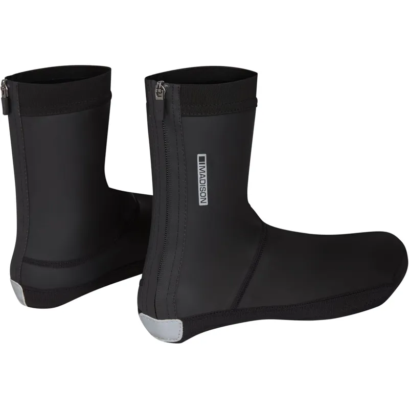 Madison Flux Open Sole Cycling Overshoes in Black-1