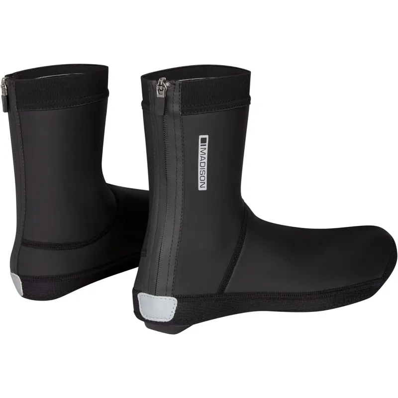 Madison DTE Isoler Thermal Closed Sole Cycling Overshoes in Black-1