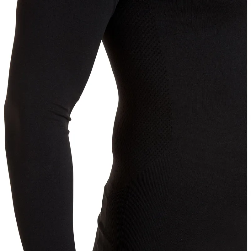 Madison Roam Isoler Mesh Long Sleeve Baselayer in Black-3