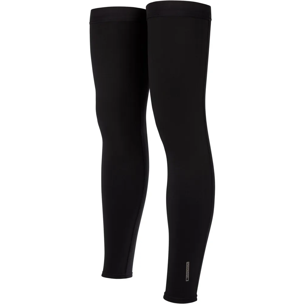 Team Cycles Madison DTE Isoler Thermal Leg Warmers with DWR in Black | Interest FREE Finance & Online Refund Policy.